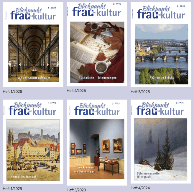 Zeitschriften des Verbandes Frau und Kultur